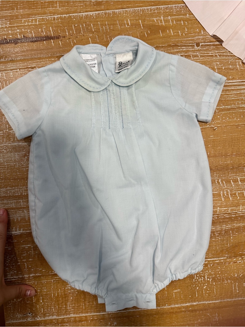 Sarah Louise England bubble romper